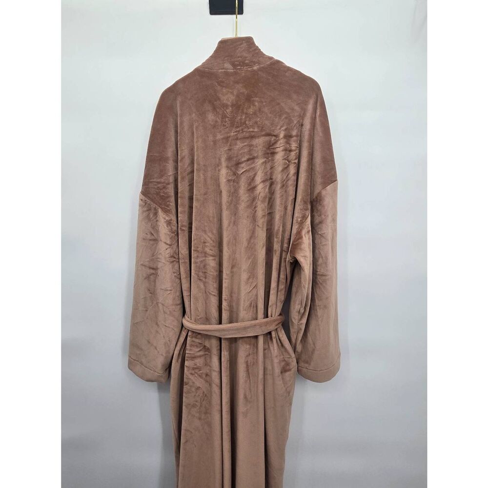 Skims Velour Long Bathrobe Size Medium - Picture 6 of 7